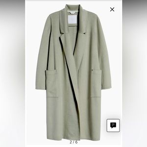 Søsken Bella Brushed Knit Duster Coat
